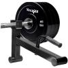 Yes4All Deadlift Jack/Barbell Stand – Holds 600lb Barbell Plates for Deadlift Exercise, Squat Wedge for Squat/Weight Training(Black)