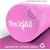 Yes4All EVA Firm Foam Rollers for Yoga & Pilates, Available in 12, 18, 24, 36 inch, Yoga Roller for Massage, Stretching, Core Strengthening(C. Violet)