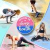 Yes4All EVA Firm Foam Rollers for Yoga & Pilates, Available in 12, 18, 24, 36 inch, Yoga Roller for Massage, Stretching, Core Strengthening(E. Duo Pastel)