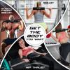Yes4All Ergonomic Foam Bar Pad, Olympic Barbell Squat & Neck Pad for Squats, Hip Thrusts & Weight Lifting Bar(Black)