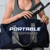 Yes4All Ergonomic Foam Bar Pad, Olympic Barbell Squat & Neck Pad for Squats, Hip Thrusts & Weight Lifting Bar(New black)