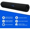 Yes4All Ergonomic Foam Bar Pad, Olympic Barbell Squat & Neck Pad for Squats, Hip Thrusts & Weight Lifting Bar(Set 2 Black)