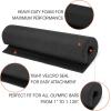 Yes4All Ergonomic Foam Bar Pad, Olympic Barbell Squat & Neck Pad for Squats, Hip Thrusts & Weight Lifting Bar(Set 2 Black)