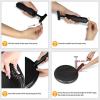 Yes4All Exercise Balance Disc / Stability Disc with Hand Pump – Air Stability Wobble Cushion (Black, 13 inch)