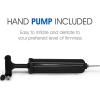 Yes4All Exercise Balance Disc / Stability Disc with Hand Pump – Air Stability Wobble Cushion (Black, 13 inch)