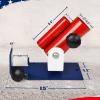 Yes4All Exercise Machine Adjustable T Bar Row Attachment, D Row Handle/Landmine Handle Attachment with Textured Rubber Handles(B. American Pride – T Bar Row Platform)