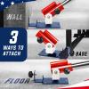 Yes4All Exercise Machine Adjustable T Bar Row Attachment, D Row Handle/Landmine Handle Attachment with Textured Rubber Handles(B. American Pride – T Bar Row Platform)