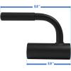 Yes4All Exercise Machine Adjustable T Bar Row Attachment, D Row Handle/Landmine Handle Attachment with Textured Rubber Handles(B. Black Single Landmine Handle)
