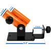Yes4All Exercise Machine Adjustable T Bar Row Attachment, D Row Handle/Landmine Handle Attachment with Textured Rubber Handles(C. Orange – T Bar Row Platform)