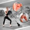Yes4All Exercise Machine Adjustable T Bar Row Attachment, D Row Handle/Landmine Handle Attachment with Textured Rubber Handles(H. Barbell Bombs)