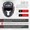 Yes4All Extreme Full Face Boxing Headgear, Adjustable Sparring Headgear, Martial Arts Helmet with PU Leather for Muay Thai, MMA Training, Sparring, Kickboxing(Black)