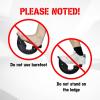 Yes4All Foot Rocker, Effective Calf Stretching and Foot Massager Stretcher for Plantar Fasciitis Relief, Improved Flexibility, Ergonomic Design for Home Exercise(B. Black – Single)
