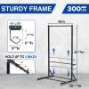 Yes4All Freestanding Bike Storage Rack, 300 Lbs 5 Levels Sturdy Steel Vertical Bike Rack, Bike Racks for Home and Garage Organizer, Indoor/Outdoor Bike Storage Rack(B. Upgraded Bike Rack)