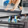 Yes4All Glute Ham Glider, Exercise Wheels for Home Gym Fitness, Glute Hamstring, Booty Building(A. Glute Ham Glider)