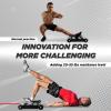 Yes4All Glute Ham Glider, Exercise Wheels for Home Gym Fitness, Glute Hamstring, Booty Building(B. Glute Ham Glider + Resistance Band)