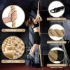 Yes4All Gym Climbing Rope for Fitness & Strength Training, Climbing Exercises & Home Workouts(A.Climbing Rope 10ft)