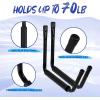Yes4All Heavy Duty Surfboard/Kayak Wallmount Rack/Garage Storage Heavy Duty Hooks/Indoor and Outdoor Canoe, Bike Kayak Storage Hook