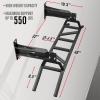 Yes4All Heavy Duty Wall Mounted Pull Up Bar – Multi-Grip Pull Ups / Pull Up Bar Ceiling Mount / Joist Mount for Home Gym(B. Ceiling Mount & Wall Mount)