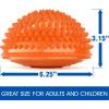 Yes4All Hedgehog Balance Pods for Exercise, Core Body Balancing, Balance Pods for Youth & Adults with Hand Pump – Set of 5(A. Hedgehog – 6pcs)