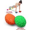 Yes4All Hedgehog Balance Pods for Exercise, Core Body Balancing, Balance Pods for Youth & Adults with Hand Pump – Set of 5(C. Rocky – 6pcs)