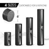 Yes4All High-Density Foam Roller for Back Pain Relief, Yoga, Exercise, Physical Therapy, Muscle Deep Tissue Massage 12-18-24-36 – Black – 18 Inches