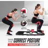 Yes4All Hip Thrust Machine Including Resistance Bands, Glute Machine Sissy Squat Machine, Hip Thrust Bench for Glute Training