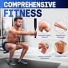 Yes4All Indian Clubs, Durable Steel Club for Training & Rotational Strength, Weighted Club for Grip, Forearm & Functional Exercise, Fitness Clubs Available in 5, 10, 15 LB & Combo Sets(Combo 5  10  15 LB)