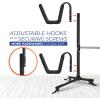 Yes4All Kayak Storage Rack Kayak Wall Mount Rack 400lbs 4 Adjustable Levels Kayak Rack for Outdoor, Indoor Kayak Storage Rack(Black)