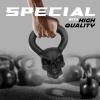 Yes4All Kettlebell Special Shape, Upgraded &Multifunctional for Advanced Training, Solid Cast Iron Powder Coated, Anti Slip Handle Strength Training Equipment(E.25LB – Single)