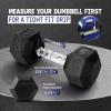 Yes4All Kettlebells Grip, Dumbbell Grip Handle, Convert Dumbbells into Kettlebell for Home Gym, Kettlebell for Weights Plate(A. Full Black Upgraded)