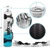 Yes4All Large Aqua Bags for Workout 35/45/80lbs – Ultimate Core Water Weights Aqua Bag – Portable Stability Fitness – Perfect Agility, Durability for Indoors and Outdoors – Clear & Dark Blue(A. Clear – 45LB)