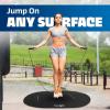 Yes4All Large Exercise Fitness Mat with Jump Rope & Carry Bag, Non-slip Waterproof Floor Protection For Yoga, Workout, Jump Rope