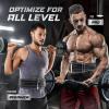 Yes4All Leather Weightlifting Belt – Premium 100% Genuine Leather Gym Belt for Heavy Lifting, Squats, Deadlifts, and More – Unisex Design(Large)
