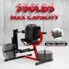 Yes4All Leg Extension and Curl Machine, Adjustable Leg Machine with Plate Loaded, Leg Extension and Curl Bench for Home Gym