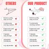Yes4All Leg Stretcher Split Machine for Flexibility Versatile 330lbs Heavy Duty Narrow Wide Handle with Anti-Slip Rubber Grip(Pink and white)