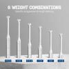 Yes4All Metal Adjustable 6-in-1 Steel Club, Indian Club 6.5–17.5 LB for Strength, Mobility & Full Body Workouts