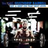 Yes4All Multi Grip Barbell & Cable Attachment – Swiss Bar, American Bar for Greater Range of Motion, with 2 Collars, Fits Olympic Weight Plates – Home Gym & Support Pressing, Lifting & Curls(A. Multigrip Barbell 400lbs)