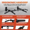 Yes4All Multi-Grip Wall Mount Pull-Up Bar, 16 Inches & 24 Inches Reversible Stud and Wall Compatibility Mounted Pull Up Bar Design, Solid Construction Strength Training(A. Wall and 16″ or 24″ Stud Mounted Chin Up Bar)