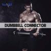 Yes4All Pair of Threaded Dumbbell Handles 14/16/18/24 inch, Chrome/Rubber Grip, Fit 1” Plates, Weight Bar Connector