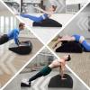 Yes4All Pilates Spine Corrector, Pilates Arc, 350lbs Foldable Pilates Massage Bed Barrel, Core Strengthening and Stretching(A. Basic_Black)