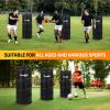 Yes4All Pop Up Defender, 3-Pack Basketball Youth Training Equipment, Portable Football Soccer Basketball Drill Defender(B. Black)