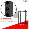 Yes4All Power Rack J-Hooks & Attachments – Heavy Duty Barbell Holders Compatible with 2×2 & 3×3 Power Racks for Home Gym(A. Weight Plate Attachment 2×2 Inches set of 4)