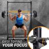 Yes4All Power Rack J-Hooks & Attachments – Heavy Duty Barbell Holders Compatible with 2×2 & 3×3 Power Racks for Home Gym(C. Roller J-Hook 2″x2″)