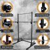 Yes4All Power Rack J-Hooks & Attachments – Heavy Duty Barbell Holders Compatible with 2×2 & 3×3 Power Racks for Home Gym(C. Roller J-Hook 2″x2″)