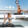 Yes4All Power Ring 10lbs, Weight Ring, Weighted Circle, Kettlebell for Yoga Exercise, Aerobics, Home Fitness, Core Training(A. Black – 10lb)