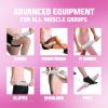 Yes4All, Premium Muscle Roller Stick/Combo With Foam Roller 24″ For Everyone – Advanced Massage Roller For Relief Muscle Soreness With Trigger Points, Travel Size, 4 Wheels(1. Pink/Grey)