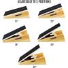 Yes4All Professional Incline Board, Slant Board Calf Stretching, Squat Wedge and Anti-Slip Surface, Portable Side Handle(B. 5 Angles – Full Coverage)