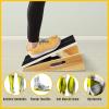 Yes4All Professional Incline Board, Slant Board Calf Stretching, Squat Wedge and Anti-Slip Surface, Portable Side Handle(B. 5 Angles – Full Coverage)