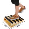 Yes4All Professional Incline Board, Slant Board Calf Stretching, Squat Wedge and Anti-Slip Surface, Portable Side Handle(E. 5 Angles – Extra Large)