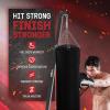 Yes4All Punching Bag Hanger, Heavy Bag Spring 555 LB Capacity, Stainless Steel Hanging Kit with Spring Hook & Carabiner, Indoor & Outdoor Mounting for Boxing Bags & Recreation(Spring & Snap hook)